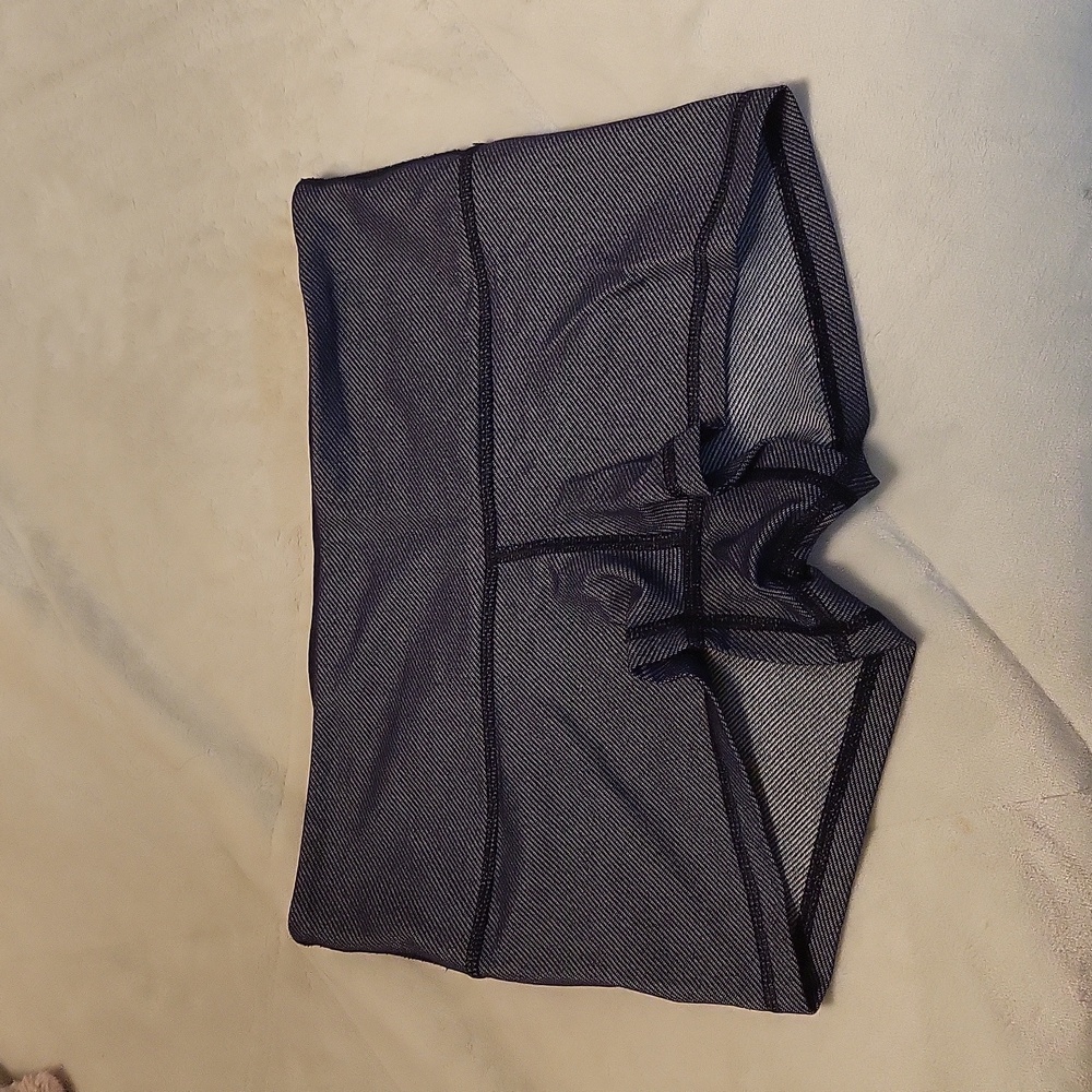 Navy blue lulu shorts size 4
